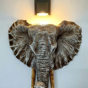 Resin Elephant Face