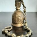 Antique Buddha Brass Bell