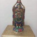 Brass Tirupati Balaji with Designer Stones