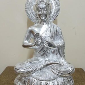White Metal Buddha