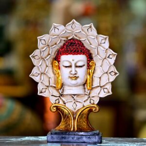3 Layered Resin Buddha. Calm Aura